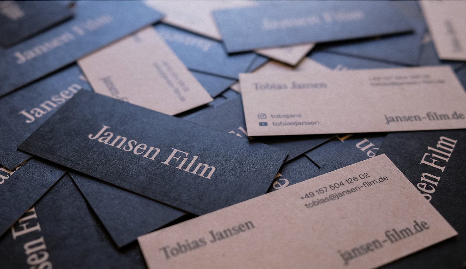 Jansen Film Visitenkarten