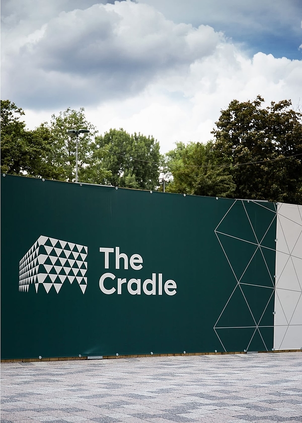 the cradle construction fence